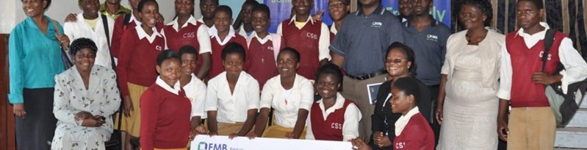 Chichiri Secondary School students were all smiles when they received their scholarships in 2014